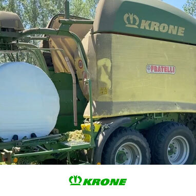 Fiber4Silage wrapping with Krone