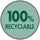 100% Recyclable